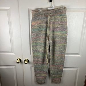 Loveshackfancy Olvera knit Pants Autumn Rainbow Size large
